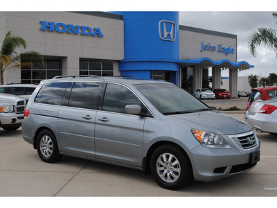 honda odyssey 2010 blue van ex l w dvd gasoline 6 cylinders front wheel drive automatic with overdrive 77065