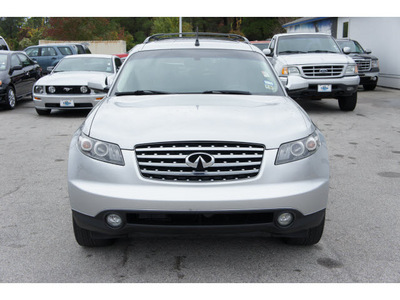infiniti fx35 2003 silver suv gasoline 6 cylinders rear wheel drive 5 speed automatic 77388