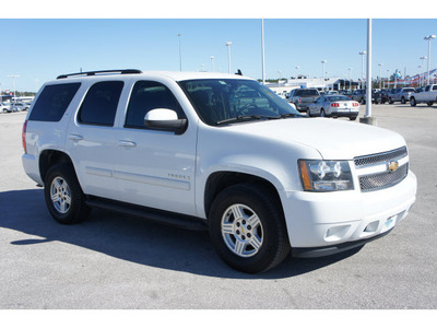 chevrolet tahoe 2007 white suv lt flex fuel 8 cylinders rear wheel drive 4 speed automatic 77388