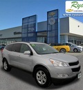 chevrolet traverse 2011 silver suv lt awd gasoline 6 cylinders all whee drive 6 speed automatic 55313