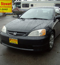 honda civic 2002 black coupe ex gasoline 4 cylinders front wheel drive automatic 43560