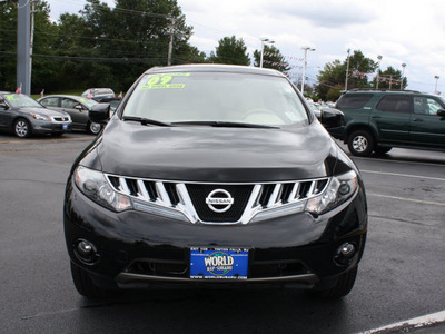 nissan murano 2009 black suv sl gasoline 6 cylinders all whee drive automatic 07701