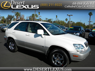 lexus rx 300 2001 white suv gasoline 6 cylinders front wheel drive automatic 92235