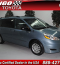 toyota sienna 2010 blue van le 7 passenger gasoline 6 cylinders front wheel drive automatic 91731