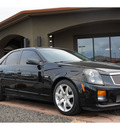 cadillac cts v 2005 black sedan gasoline 8 cylinders rear wheel drive 6 speed manual 99352