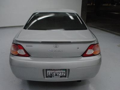 toyota camry solara 2002 silver coupe se gasoline 4 cylinders dohc front wheel drive automatic 91731