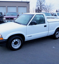 chevrolet s 10 2001 white ls flex fuel 4 cylinders rear wheel drive automatic 55124