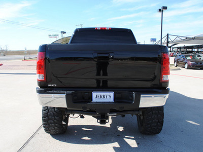 gmc sierra 2500hd 2008 black gasoline 8 cylinders 4 wheel drive automatic 76087