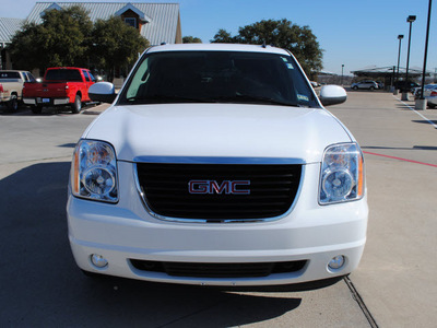 gmc yukon xl 2010 white suv slt flex fuel 8 cylinders 4 wheel drive automatic 76087