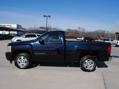 chevrolet silverado 1500 2008 blue pickup truck lt gasoline 8 cylinders 2 wheel drive automatic 76087