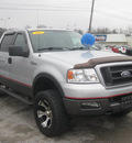 ford f 150 2004 gray fx4 gasoline 8 cylinders 4 wheel drive automatic 62863
