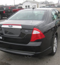 ford fusion 2012 black sedan sel gasoline 4 cylinders front wheel drive 6 speed automatic 62863