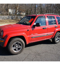 jeep liberty 2004 red suv columbia edition gasoline 6 cylinders 4 wheel drive automatic 08812