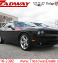 dodge challenger 2010 black coupe r t gasoline 8 cylinders rear wheel drive 6 speed manual 45840