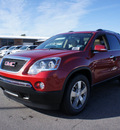 gmc acadia 2012 red suv slt 2 gasoline 6 cylinders front wheel drive automatic 27330
