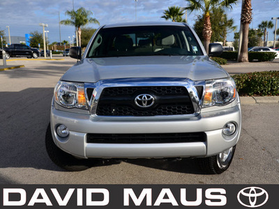 toyota tacoma 2011 silver prerunner sr5 gasoline 6 cylinders 2 wheel drive automatic 32771