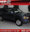 toyota highlander 2004 dk  blue suv limited gasoline 6 cylinders all whee drive automatic 91731