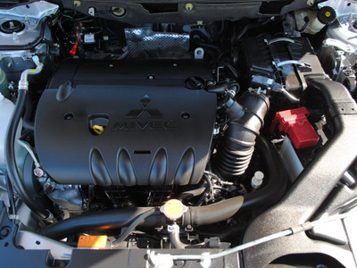 mitsubishi lancer 2010 silver sedan gasoline 4 cylinders front wheel drive automatic 76087
