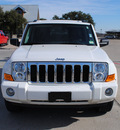 jeep commander 2008 white suv gasoline 6 cylinders 2 wheel drive automatic 76087