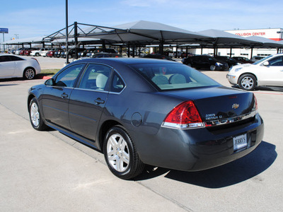 chevrolet impala 2011 gray sedan lt flex fuel 6 cylinders front wheel drive automatic 76087