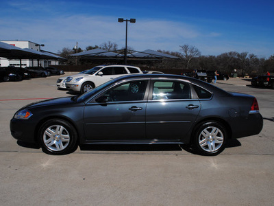 chevrolet impala 2011 gray sedan lt flex fuel 6 cylinders front wheel drive automatic 76087