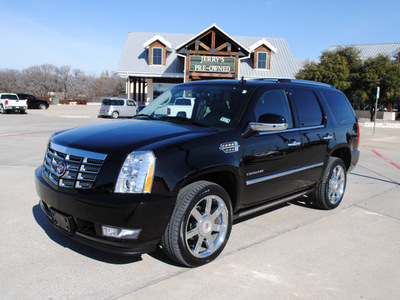 cadillac escalade 2011 black suv flex fuel 8 cylinders all whee drive automatic 76087