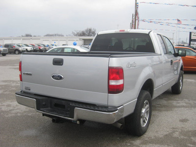 ford f 150 2007 silver xlt flex fuel 8 cylinders 4 wheel drive automatic with overdrive 62863