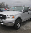 ford f 150 2007 silver xlt flex fuel 8 cylinders 4 wheel drive automatic with overdrive 62863