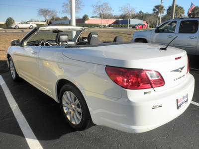 chrysler sebring 2010 white touring flex fuel 6 cylinders front wheel drive automatic 34474