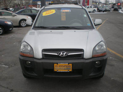 hyundai tucson 2009 gray suv gasoline 6 cylinders front wheel drive automatic 13502