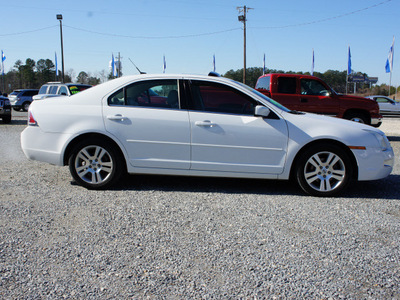 ford fusion 2007 white sedan i 4 sel gasoline 4 cylinders front wheel drive automatic 27569