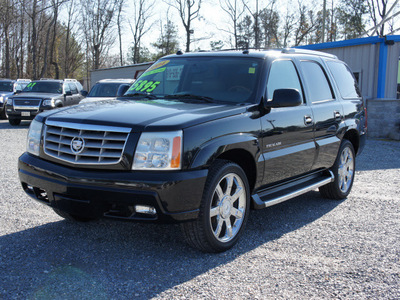 cadillac escalade 2004 black suv gasoline 8 cylinders all whee drive automatic 27569