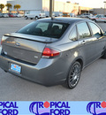 ford focus 2010 gray sedan ses gasoline 4 cylinders front wheel drive automatic 32837