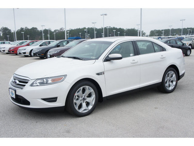 ford taurus 2012 white sedan sel gasoline 6 cylinders front wheel drive automatic 77388