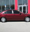 hyundai sonata 2007 maroon sedan gl gasoline 4 cylinders front wheel drive automatic 33884