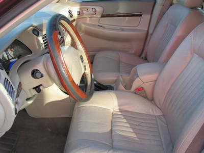 chevrolet impala 2001 maroon sedan ls gasoline 6 cylinders front wheel drive automatic 33884