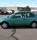 toyota tercel 1997 green sedan ce gasoline 4 cylinders front wheel drive automatic 80229