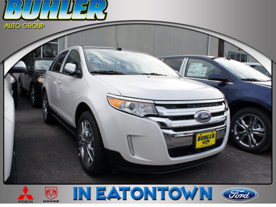 ford edge 2012 white platinum met limited gasoline 4 cylinders front wheel drive 6 speed auto 6f mid 07724