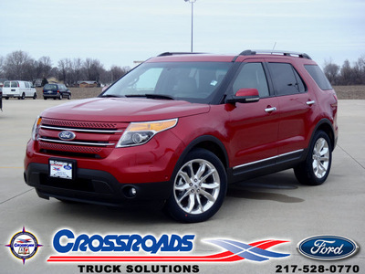 ford explorer 2012 red suv limited gasoline 4 cylinders 2 wheel drive automatic 62708