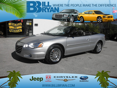 chrysler sebring 2006 silver touring gasoline 6 cylinders front wheel drive automatic 34731