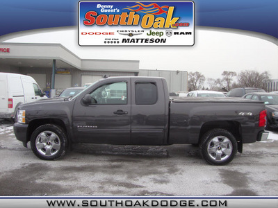 chevrolet silverado 1500 2011 dk  gray lt flex fuel 8 cylinders 4 wheel drive automatic 60443