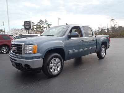 gmc sierra 1500 2009 gray slt gasoline 8 cylinders 4 wheel drive automatic with overdrive 28557