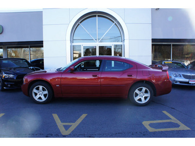 dodge charger 2010 dk  red sedan sxt gasoline 6 cylinders rear wheel drive automatic with overdrive 08844