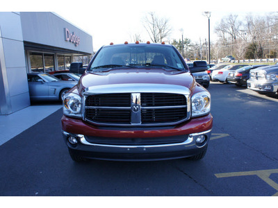 dodge ram pickup 1500 2008 red slt gasoline 8 cylinders 4 wheel drive automatic with overdrive 08844