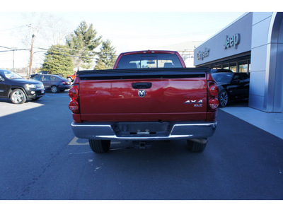 dodge ram pickup 1500 2008 red slt gasoline 8 cylinders 4 wheel drive automatic with overdrive 08844