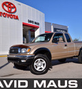 toyota tacoma 2001 gold sr5 trd 4x4 gasoline 6 cylinders dohc 4 wheel drive automatic 32771