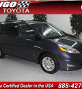 toyota sienna 2009 gray van xle gasoline 6 cylinders front wheel drive automatic 91731