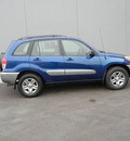 toyota rav4 2002 dk  blue suv awd gasoline 4 cylinders all whee drive automatic 55448