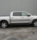 toyota tundra 2007 silver pickup truck limited 4x4 crew cab gasoline 8 cylinders 4 wheel drive automatic 55448
