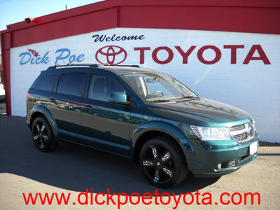 dodge journey 2009 green suv sxt gasoline 6 cylinders front wheel drive automatic 79925